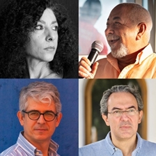 Leila Guerriero, Leonardo Padura and Juan Gabriel Vásquez in conversation with Javier Moreno