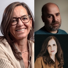 Mónica Acebedo and Javier Peña in conversation with Elisa Guerra