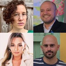 Andrea Díaz Cardona, Catalina Suárez and Jorge Súarez in conversation with José Carlos Cueto