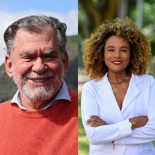 León Valencia in conversation with Mábel Lara