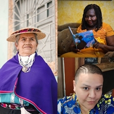 Mary Grueso and Bárbara Muelas in conversation with Mar Ortega