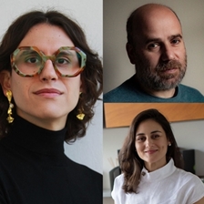 Fer Rivas and Javier Peña in conversation with Alexandra Vives