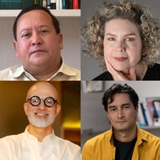 Weildler Guerra, Álex Quessep and Ruby Rumié in conversation with Toni Celia