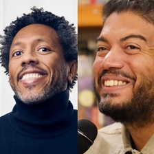 Jhon Narváez in conversation with Frank Báez