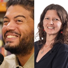 Frank Báez in conversation with Graciela Franco