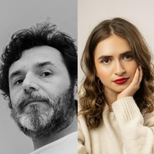 Pablo Arango y Lu Beccassino en conversación con María del Pilar Valencia