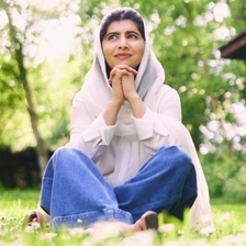 Malala Yousafzai talks to Anna Foster
