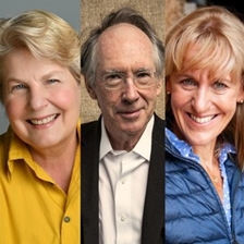 Sandi Toksvig, Ian McEwan and Minette Batters talk to David Shukman