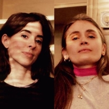 Ana Garriga and Carmen Urbita talk to Kim Sherwood