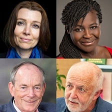 Maggie Aderin-Pocock, Simon Jenkins and Elif Shafak talk to Jeremy Bowen