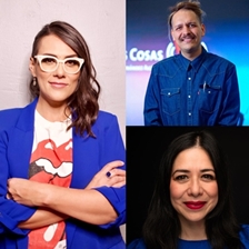 Paulina Chavira Mendoza and Juan Jesús Garza Onofre in conversation with Diana González