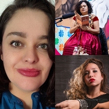 Connie Garrido Sicilia, Natalia Toledo and Elaine Vilar Madruga
