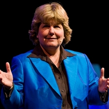 Sandi Toksvig and Sue Perkins