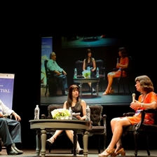 Cheryl Suzack y Juan Hernández Ramírez en conversación con Ingrid Bejerman