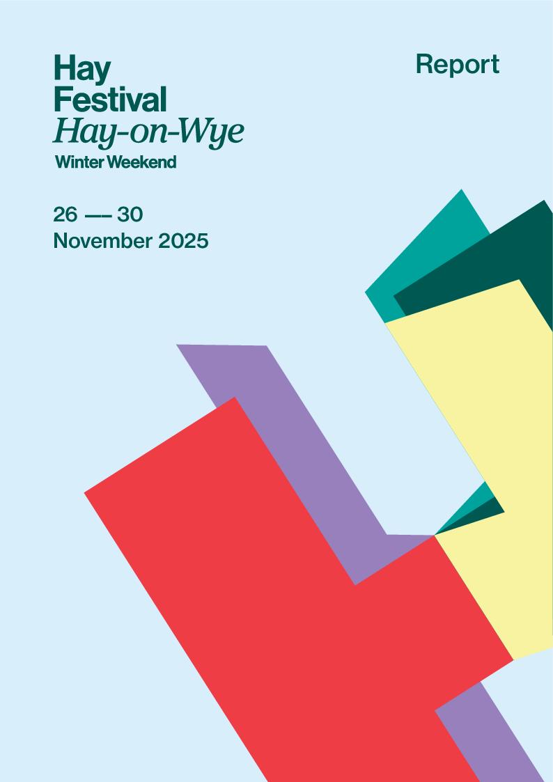 Hay Festival Winter Weekend 2025 Report
