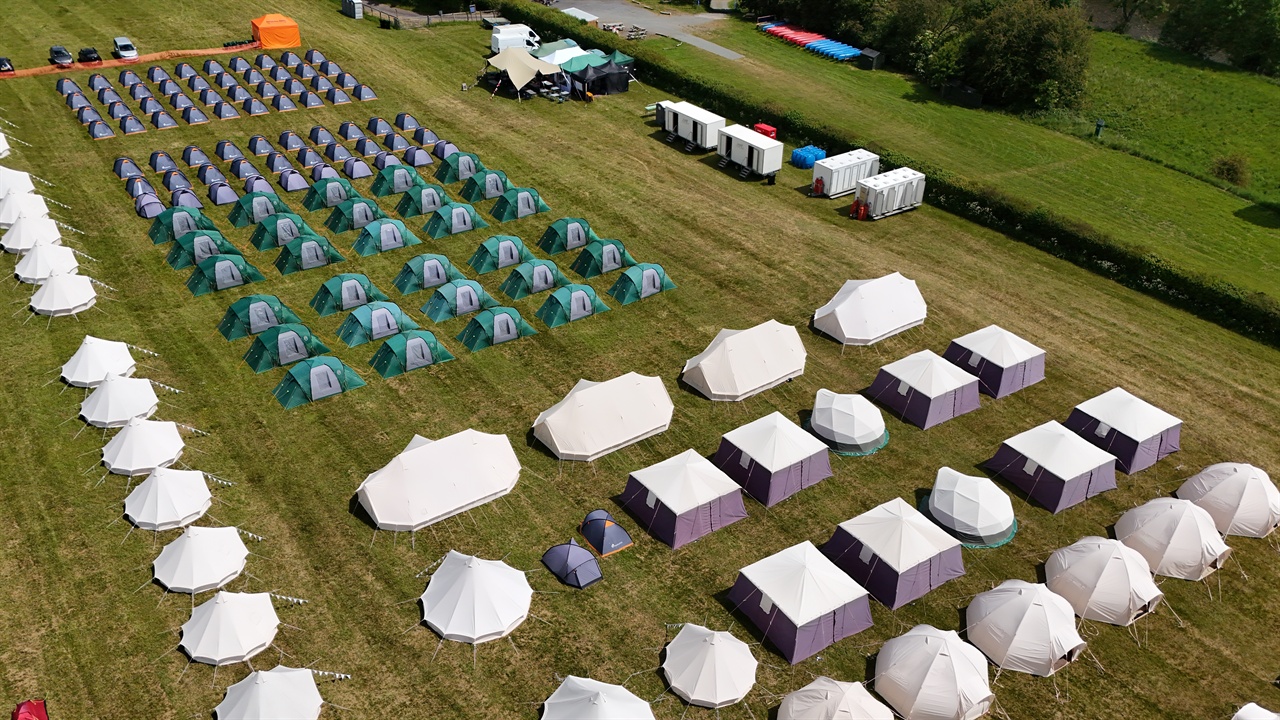 Tangerine Fields at Hay Festival
