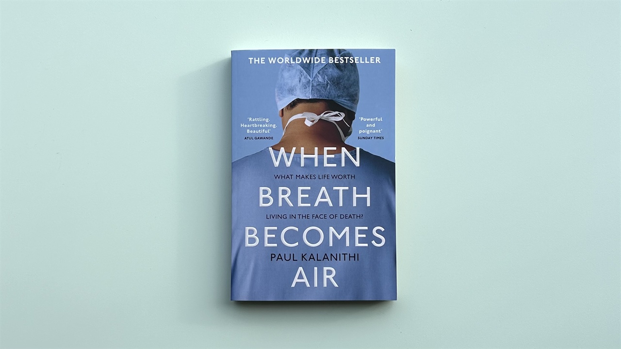When Breath Becomes Air book cover.