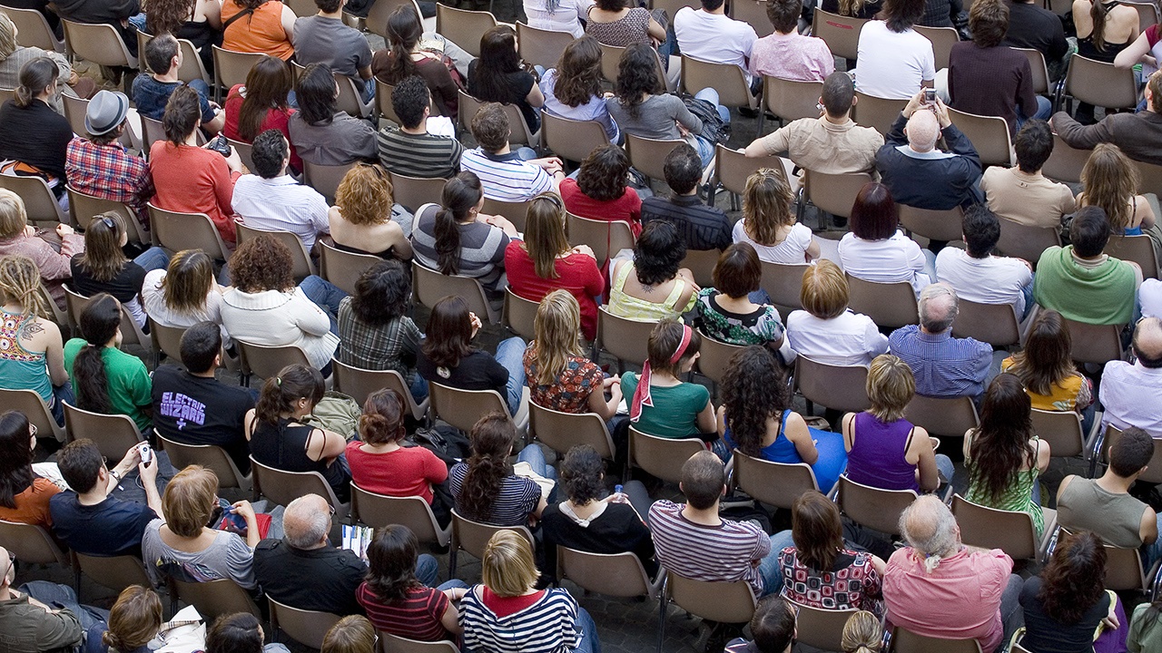 Full audience at event in Beirut