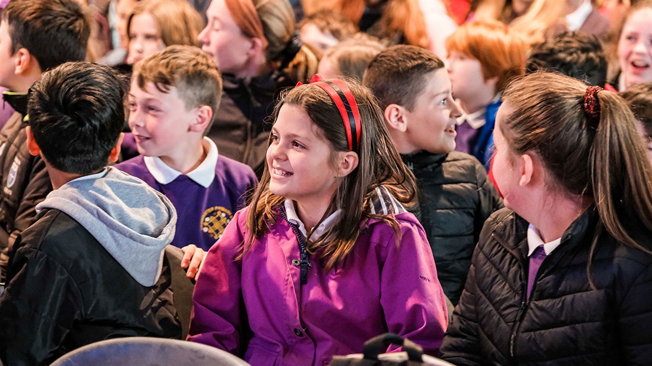 Children at Hay Festival