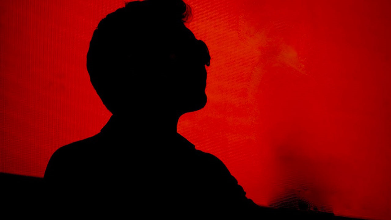 Musician silhouette