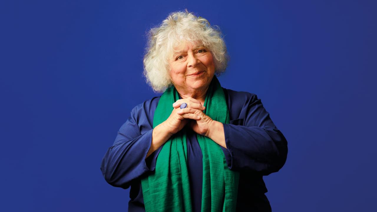 Shepherds Ice Cream to honour actor Miriam Margolyes with special flavour at Hay Festival Hay-on-Wye 2024
