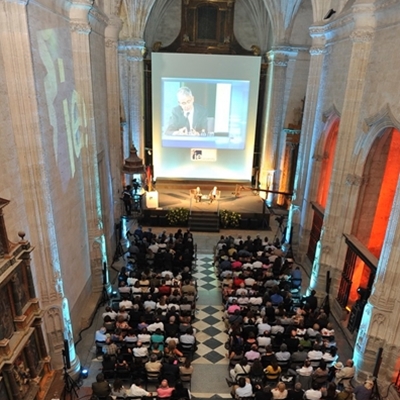 Josef H. Reichholf and Joaquin Araujo in conversation with Isabela del Alcázar